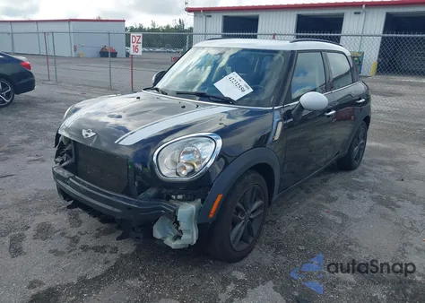 2013 Mini Countryman Cooper S z USA, uszkodzony, nr VIN WMWZC3C5XDWP24270